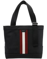 Bally - Stripe Adaptable-Straps Shoulder Bag - Lyst