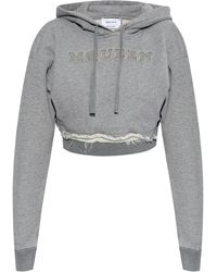 McQueen - 100% Cotton Cozy Sweater - Lyst