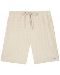 Maison Labiche - Knitted Drawstring Shorts - Lyst