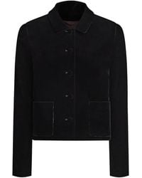 12 STOREEZ - Sofia Velvet Jacket - Lyst