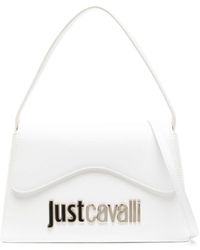 Just Cavalli - Logo-lettering Faux-leather Tote Bag - Lyst