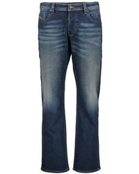 DIESEL - Logo-Patch Jeans - Lyst