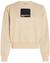 Karl Lagerfeld - Logo-Print Sweatshirt - Lyst