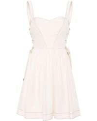 Pinko - Mini-jurk Van Popeline - Lyst