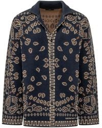 Alanui - Jacquard-Hemd Mit Bandana - Lyst