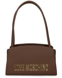 Love Moschino - Logo-Embellishment Shoulder Bag - Lyst