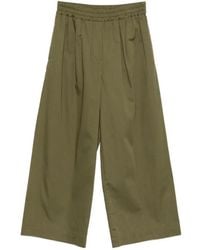 Weekend by Maxmara - Elasticated-Waistband Trousers - Lyst