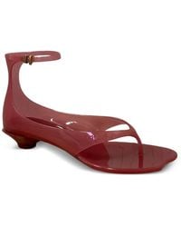 Chloé - Sandales Jelly À Entredoigt Et Bride À La Cheville - Lyst