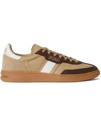 Polo Ralph Lauren - Side Stripes Bedford Leather Sneakers - Lyst