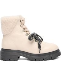 Stuart Weitzman - Hudson Lite Lace-Up Boots - Lyst