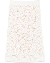 P.A.R.O.S.H. - Embroidered Skirt - Lyst