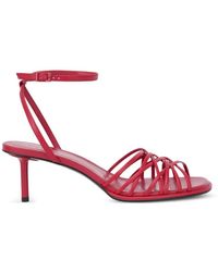 POTAMY - Strappy Cage Sandals - Lyst