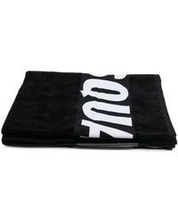 DSquared² Toalla con logo - Negro