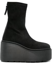 Vic Matié - 100Mm Stripy Platform Boots - Lyst