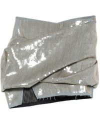 Rick Owens - Sequin-Embellishment Mini Skirt - Lyst