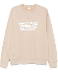 Sporty & Rich - Usa Wellness Club Crewneck Sweatshirt - Lyst