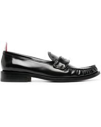 Thom Browne - 'Pleated Varsity' Loafers - Lyst