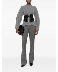 Thelatest - Elvira Split-Hem Trousers - Lyst
