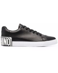 Moschino bubble teddy Heren sneakers fuchsia vind je in Sneakerstad
