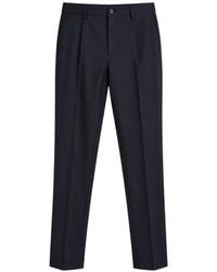 Canali - Pleated Tailored Trousers - Lyst