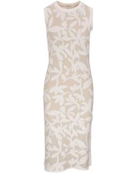 Agnona - Jacquard Cotton-cashmere Blend Dress - Lyst
