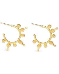 Ottoman Hands - Jale Hoop Earrings - Lyst