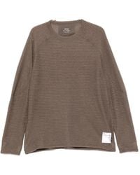 Satisfy - Waffle-Knit Raglan-Sleeve Sweater - Lyst