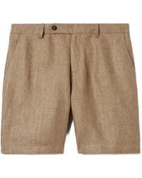MC2 Saint Barth - Short À Motif De Chevrons - Lyst