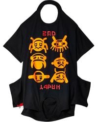 Walter Van Beirendonck - Camiseta Happy/Sad - Lyst