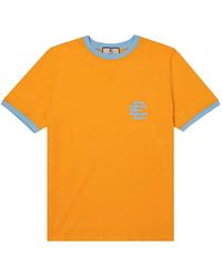 Eric Emanuel - T-Shirt Ee À Col Contrastant - Lyst