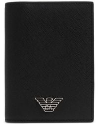 Emporio Armani - Logo-Plaque Cardholder - Lyst