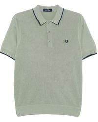 Fred Perry - Logo-Embroidered Polo Shirt - Lyst