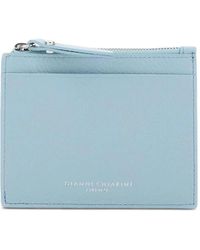 Gianni Chiarini - Grained-Leather Wallet - Lyst
