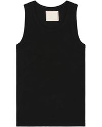 Jeanerica - Scoop-Neck Ribbed Vest - Lyst