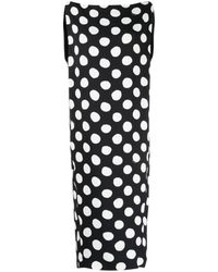Marni - Polka Dot-print Midi Dress - Lyst