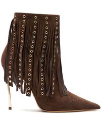 Casadei - 100Mm Debby Superblade Boots - Lyst