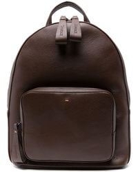 Doucal's - Grained-leather Backpack - Lyst