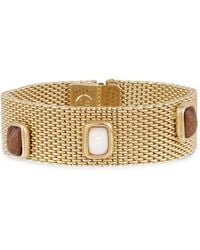 Gas Bijoux - Totem Mesh-Chain Bracelet - Lyst