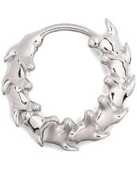 Shaun Leane - Serpent's Trace Mini Hoop Single Earring - Lyst