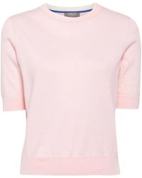 N.Peal Cashmere - T-Shirt En Maille Fine - Lyst