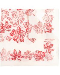 DSquared² - Lettering-Print Scarf - Lyst