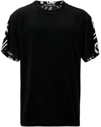 Mastermind Japan - Logo Print Velour T-Shirt - Lyst
