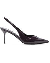 Paris Texas - Lidia Patent-Finish Slingback Pumps - Lyst