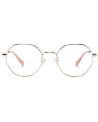 Chloé - Brille Mit Geometrischem Gestell - Lyst