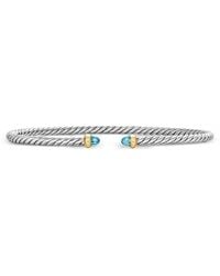 David Yurman - Micro Cable Flex Bracelet - Lyst