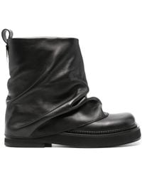 The Attico - Leather Ankle Boots Mini Robin - Lyst