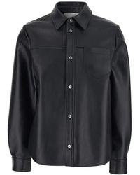 Grifoni - Leather Patch-Pocket Jacket - Lyst
