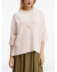 Day Birger et Mikkelsen - Selda V-Neck Ribbed Sweater - Lyst