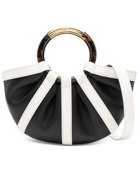 Coccinelle - Round-Handle Leather Tote Bag - Lyst
