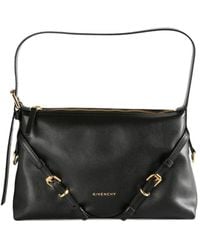 Givenchy - Mini Voyou Buckle-Strap Leather Shoulder Bag - Lyst